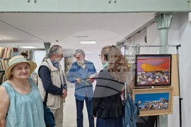 Разград - библиотека - Еленко Петков - изложба