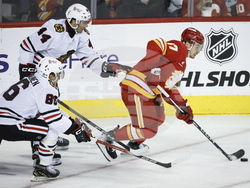 Blackhawks Flames Hockedy