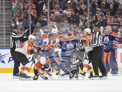 Flyers Oilers Hockey