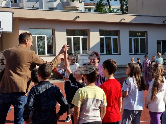 Ямбол - нова спортна площадка - откриване