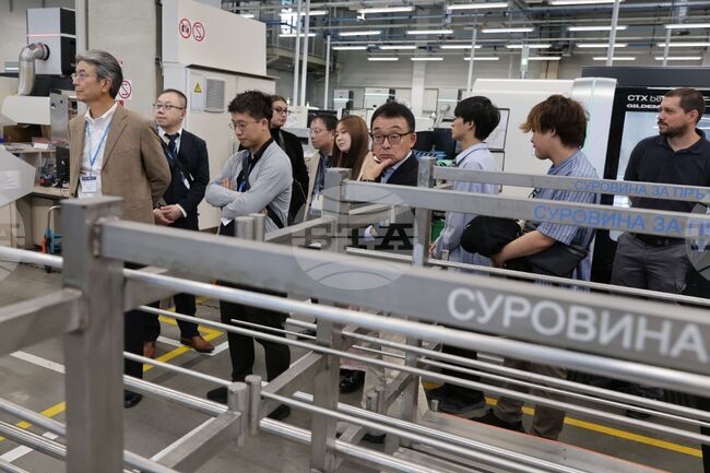 Японска делегация - компания "Мултивак"