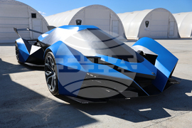 Село Туховища - община Сатовча - прототип на електрически хиперавтомобил - представяне 