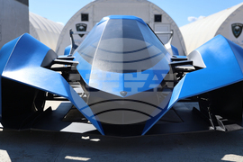 Село Туховища - община Сатовча - прототип на електрически хиперавтомобил - представяне 