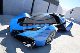 Село Туховища - община Сатовча - прототип на електрически хиперавтомобил - представяне 