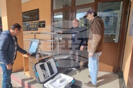 Шумен - пробно машинно гласуване