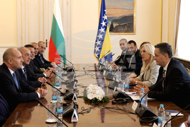 Босна и Херцеговина - Румен Радев - Денис Бечирович - пленарни разговори