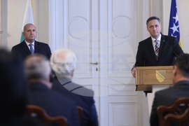 Босна и Херцеговина - Румен Радев - Денис Бечирович - пресконференция