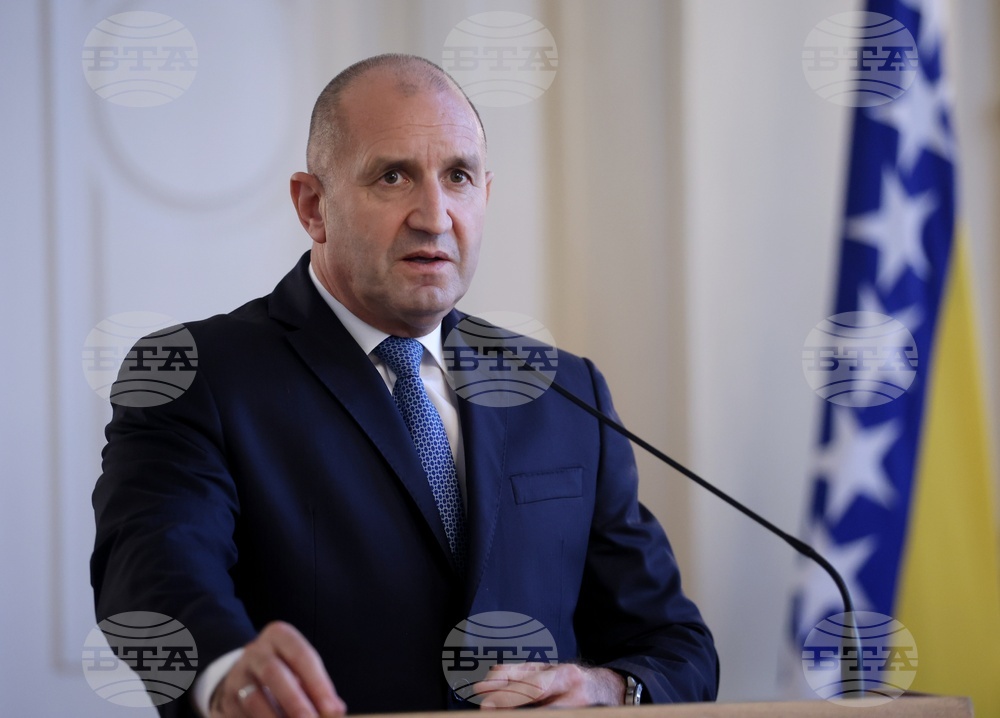 Босна и Херцеговина - Румен Радев - пресконференция