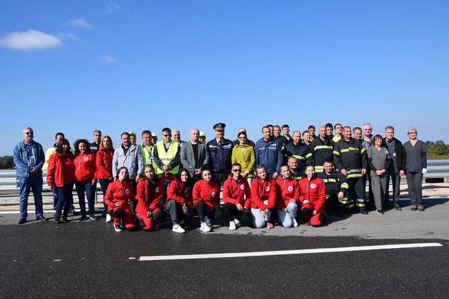 ОА Видин: Съвместно областно учение на Единната спасителна система при ПТП се проведе под егидата на областния управител на област Видин г-жа Ани Арутюнян