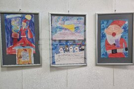 Монтана - изложба - Писма до Дядо Коледа 