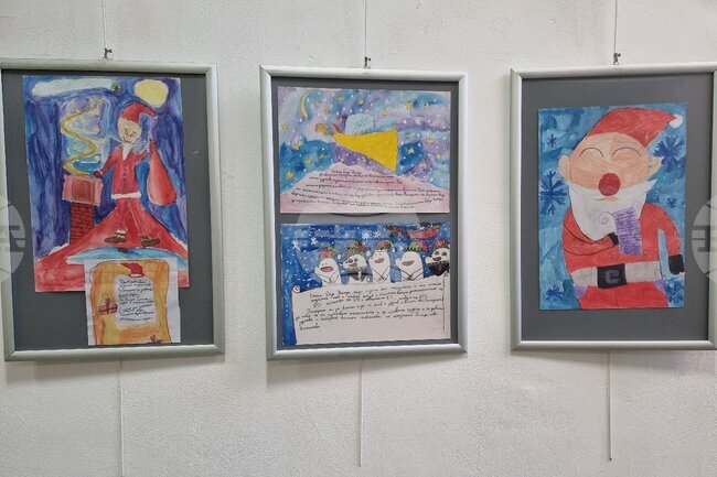 Монтана - изложба - Писма до Дядо Коледа