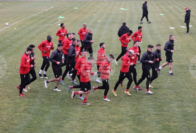 Футбол - ЦСКА - тренировка