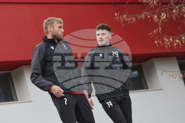 Футбол - ЦСКА - тренировка - Тобиас Хайнц