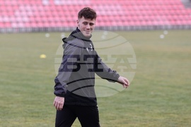 Футбол - ЦСКА - тренировка - Тобиас Хайнц