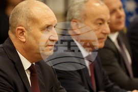 Сараево - Румен Радев - среща с Кристиан Шмид