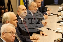 Сараево - Румен Радев - среща с Кристиан Шмид