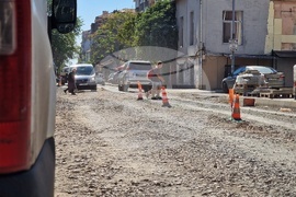 Бургас - улица - ремонт