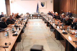 Босна и Херцеговина - Румен Радев - среща с членове двете камари