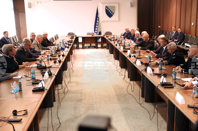 Босна и Херцеговина - Румен Радев - среща с членове двете камари