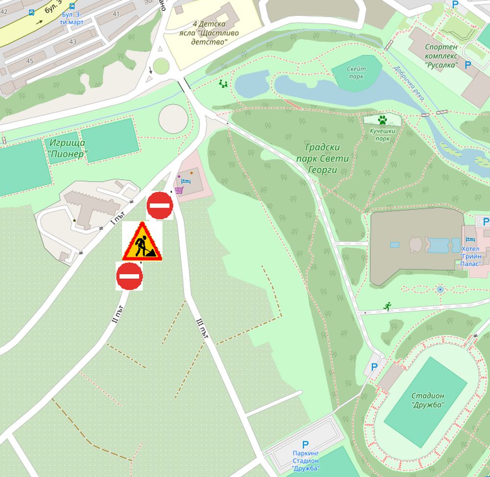 Община Добрич: Ремонтни дейности от 21.10