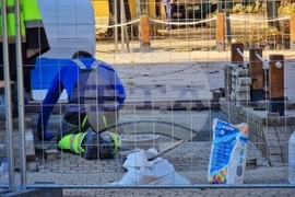 Бургас - открита сцена - ремонт