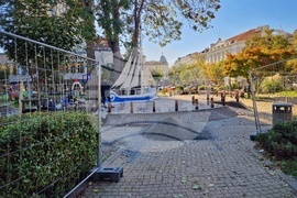 Бургас - открита сцена - ремонт