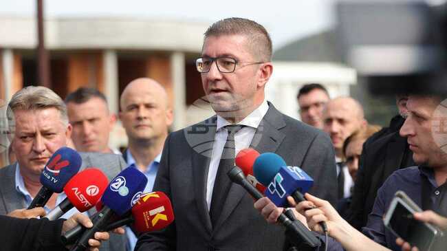 North Macedonia Prime Minister Mickoski: There I Severe Political Pressure from Bulgaria Against Adoption of Progress Report on North Macedonia