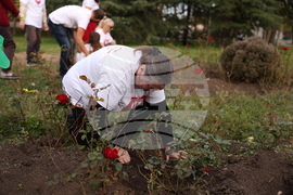 Кампания "Да! за живот!" - донорство - засаждане на рози