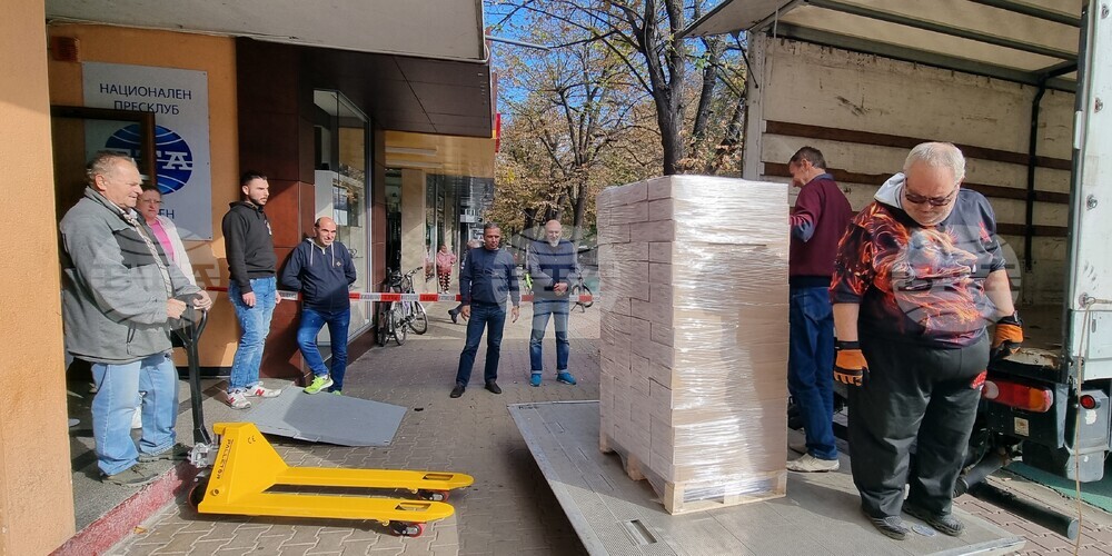Шумен - бюлетини за гласуване - транспортиране