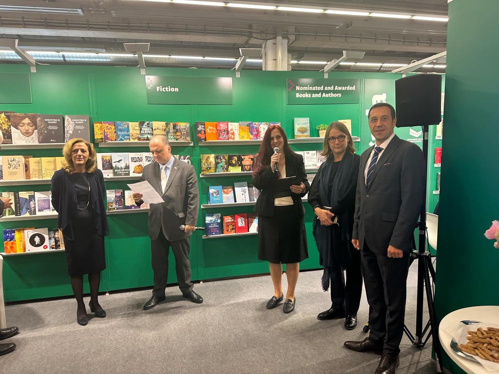 Откриха официално българския щанд на Франкфуртския панаир на книгата