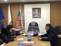 Снимка: Общински съвет Благоевград – А.Пандурска - брифинг