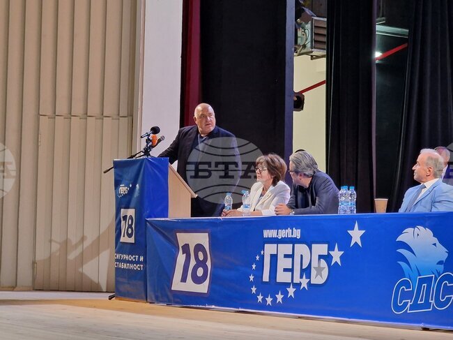 Асеновград - Бойко Борисов - среща