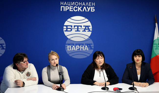 Национален пресклуб на БТА Варна - пресконференция на партия "Величие"