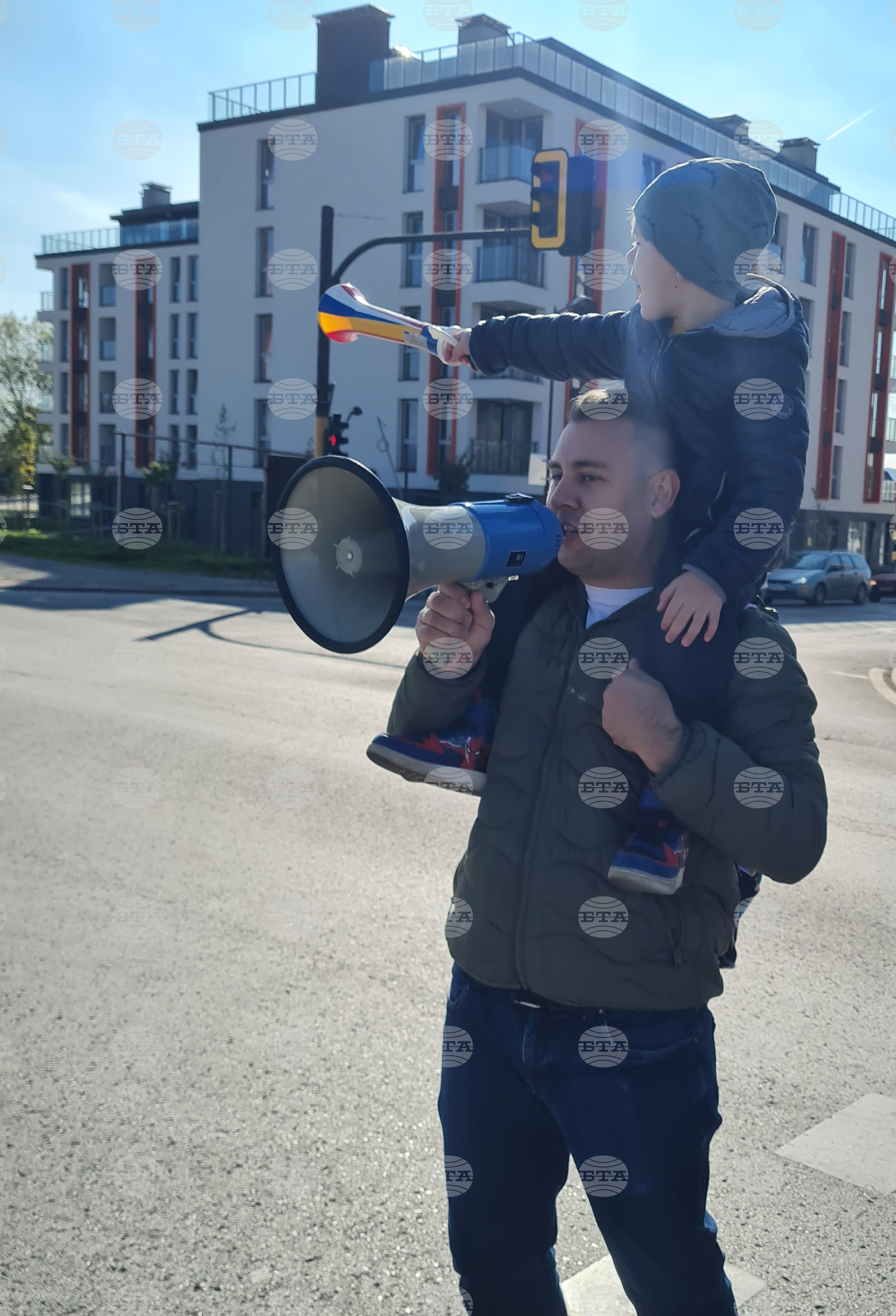 Жители - протест