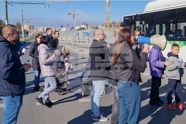 Жители - протест