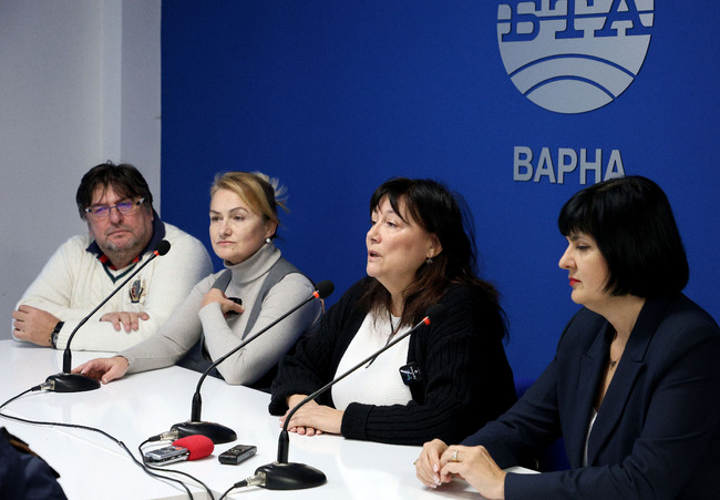 Пресконференция на "Величие" по повод пожара в офиса на партията във Варна