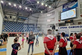Самоков - международен турнир по художествена гимнастика - откриване