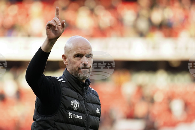 Ерик тен Хаг благодари на феновете на Манчестър Юнайтед за подкрепата