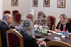 Румен Радев - Кристина де Бройн - среща