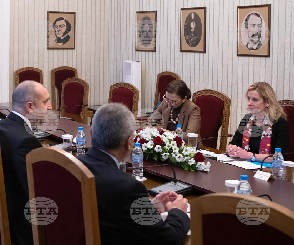 Румен Радев - Кристина де Бройн - среща