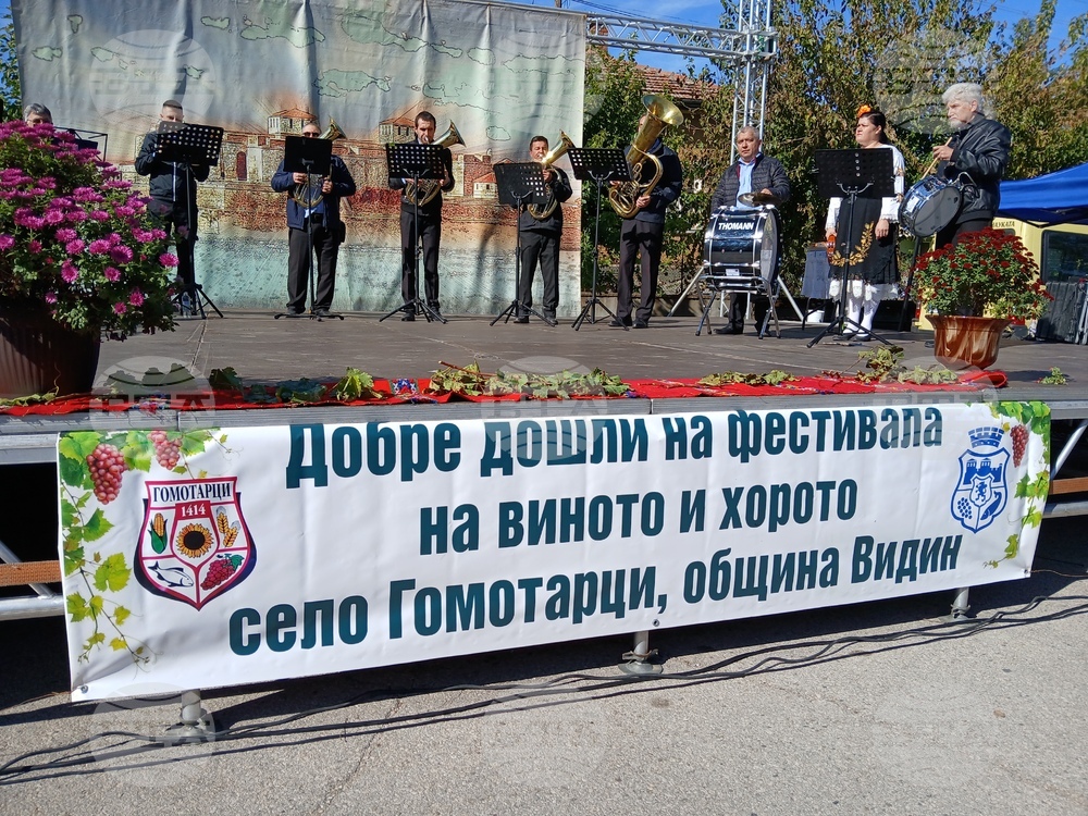 Община Видин: Фестивал на виното и хорото в Гомотарци