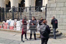 Сдружение „Ангели на пътя“ - протест