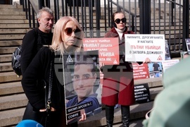 Сдружение "Ангели на пътя" - протест