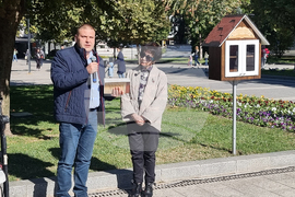 Плевен - къщички за книги - откриване