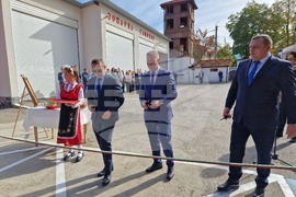 Самоков - Районна служба "Пожарна безопасност и защита на населението" - обновена сграда - откриване