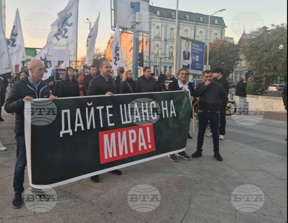 „Възраждане“ е единствената политическа сила в България, която защитава мира, казва Коста Стоянов