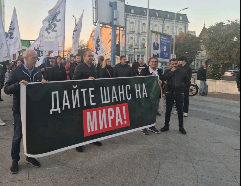 „Възраждане“ е единствената политическа сила в България, която защитава мира, казва Коста Стоянов