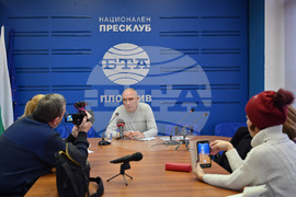 Национален пресклуб на БТА Пловдив - среща с историка доц. Стефан Шивачев