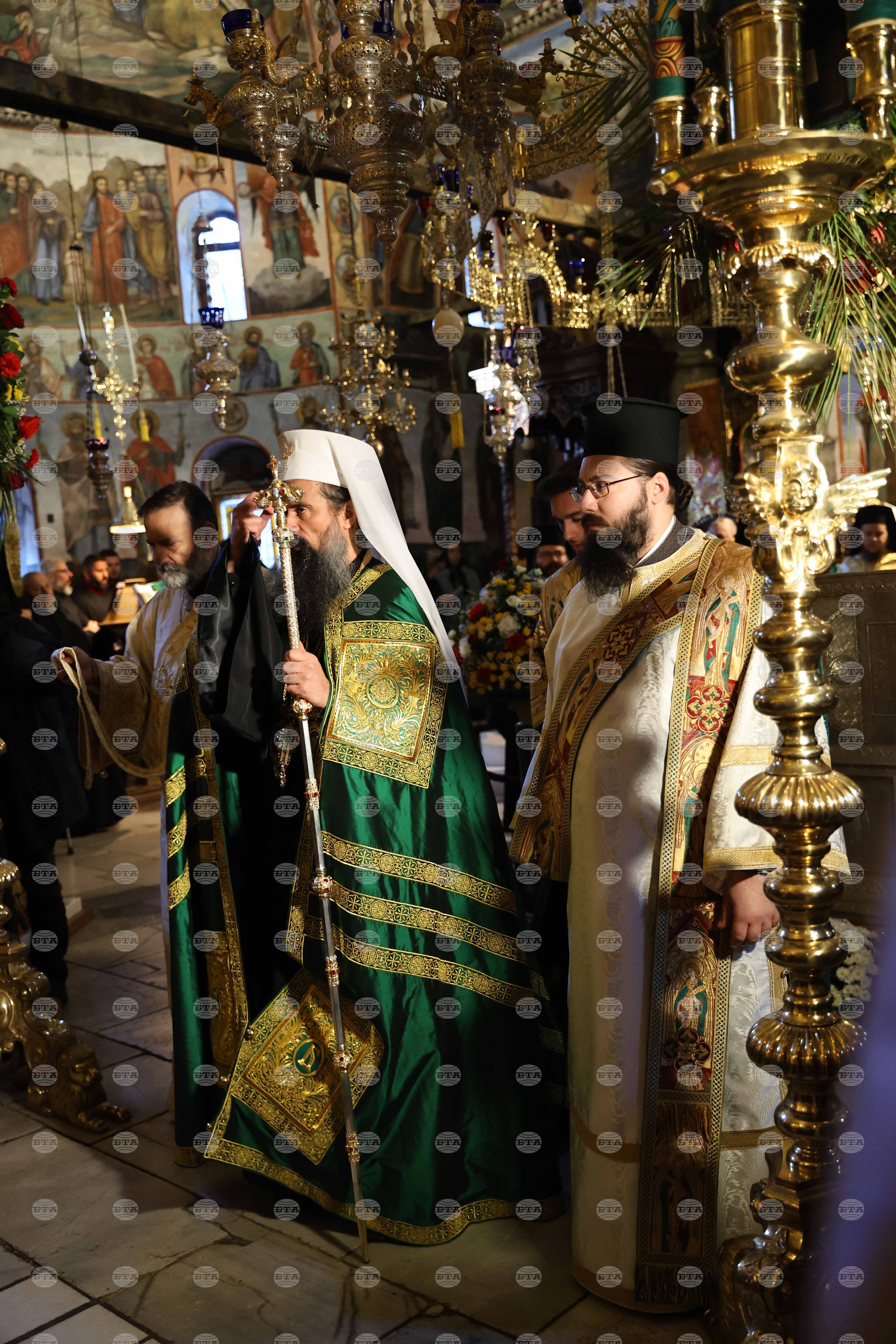 Бачковски манастир - патриаршеска света литургия