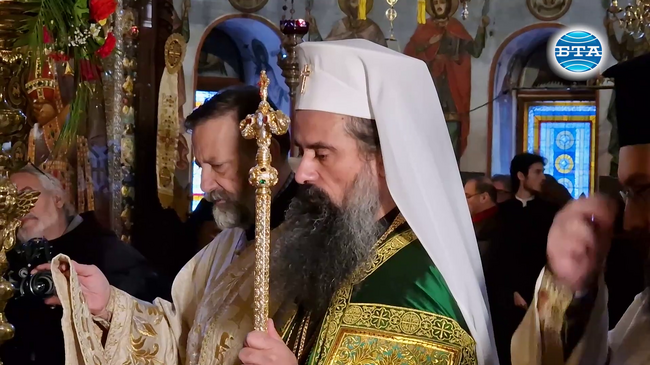 Патриарх Даниил оглави патриаршеска света литургия за празника на св. Патриарх Евтимий Търновски в Бачковския манастир